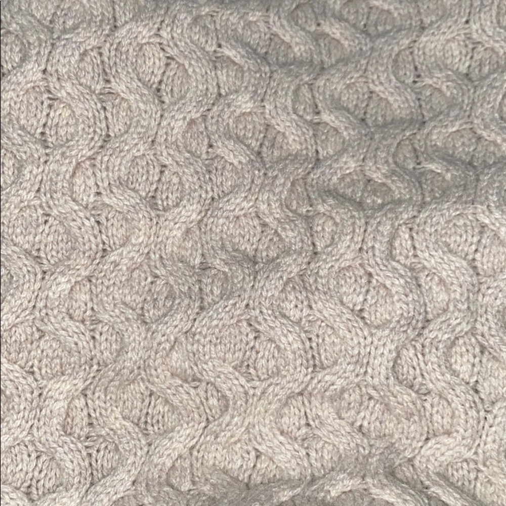 MADEWELL Patchwork Cable Knit Tunic Sweater - Picture 7 of 10